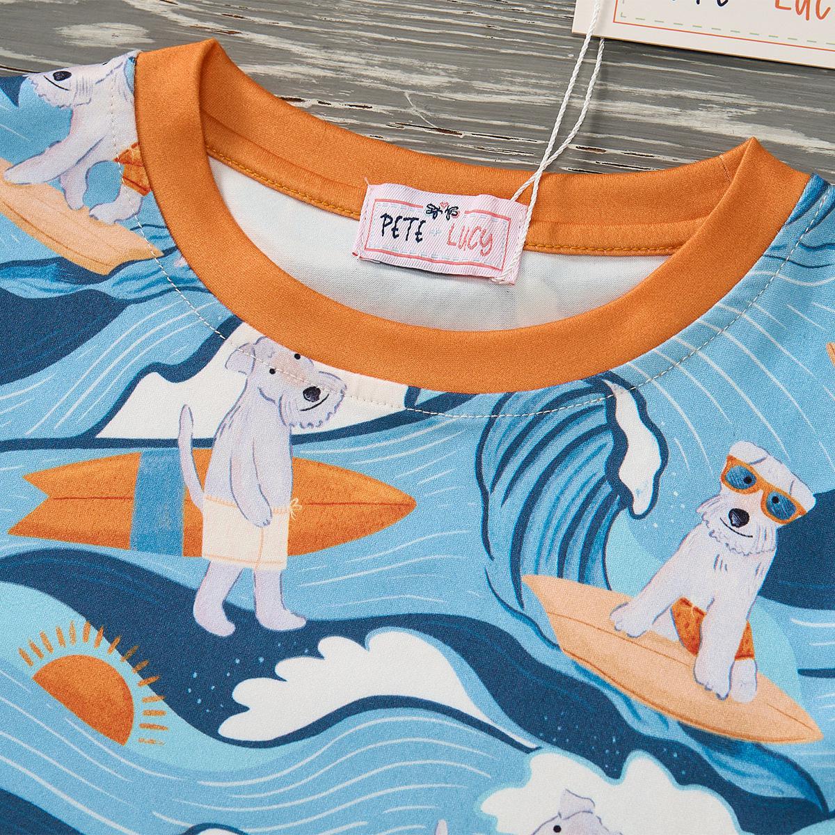 Surfs Up Pup - Boy Loungewear Set