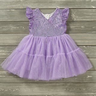 Tulle Sequin - Purple Dress