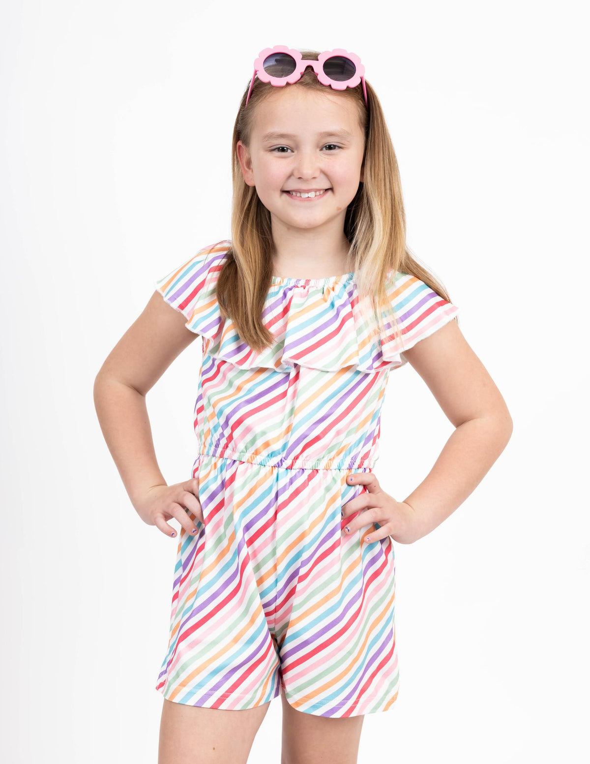 Simply Stripe - Girl Jumpsuit