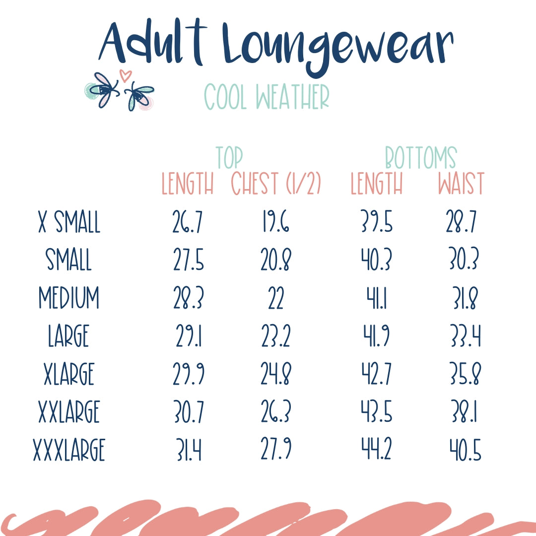 Holly-day Deer - Loungewear Set (Adult)