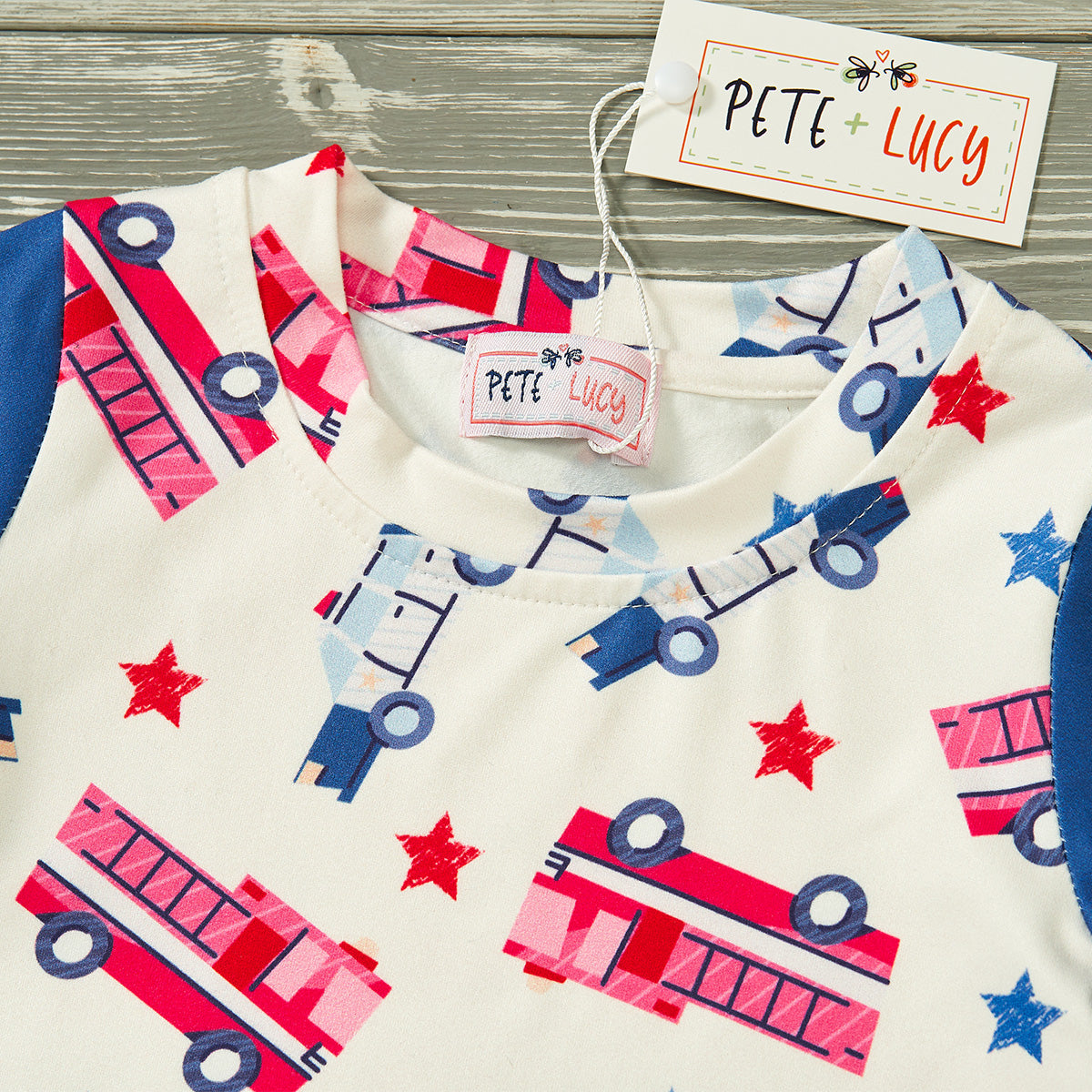 Hometown Heroes: Brave Brigade - Unisex Infant Romper