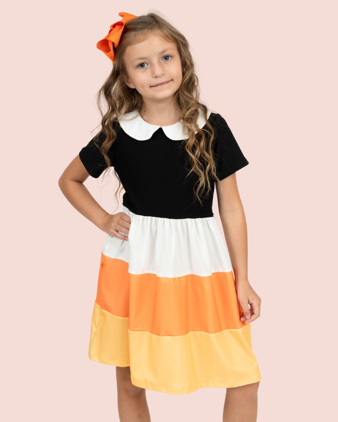 Candy Corn Costumes - Dress (short sleeves)