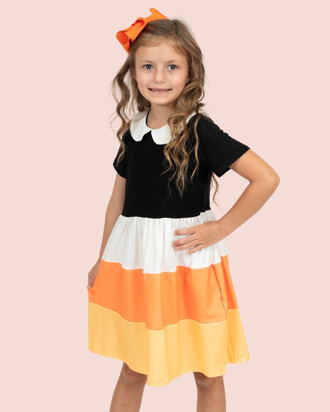 Candy Corn Costumes - Dress (short sleeves)