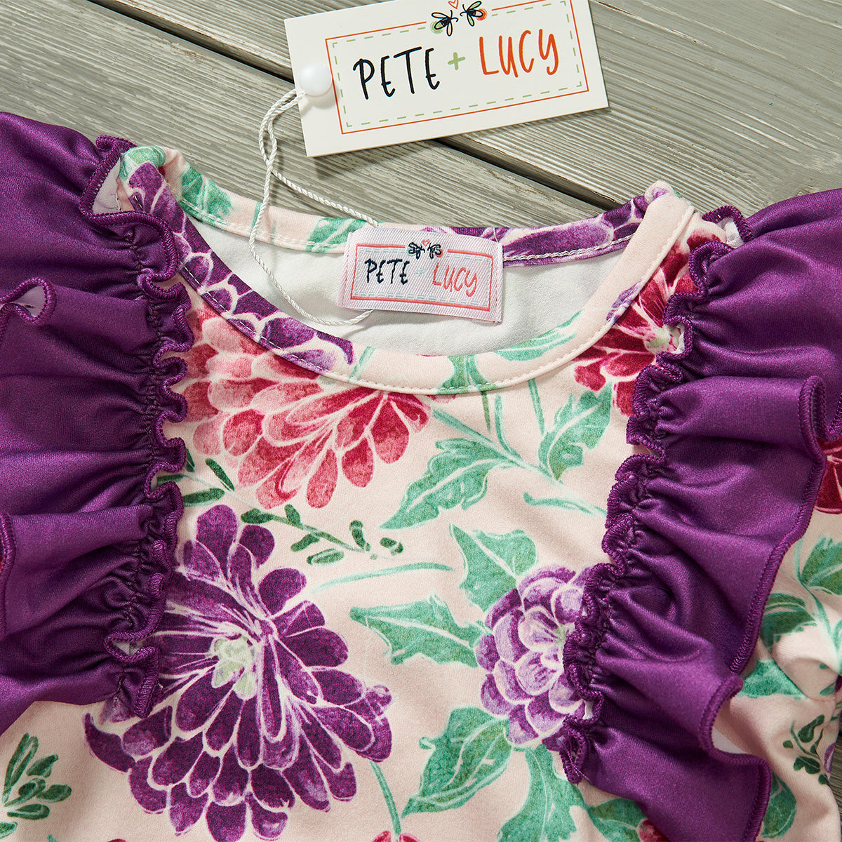 Caroline - Girl Infant Romper