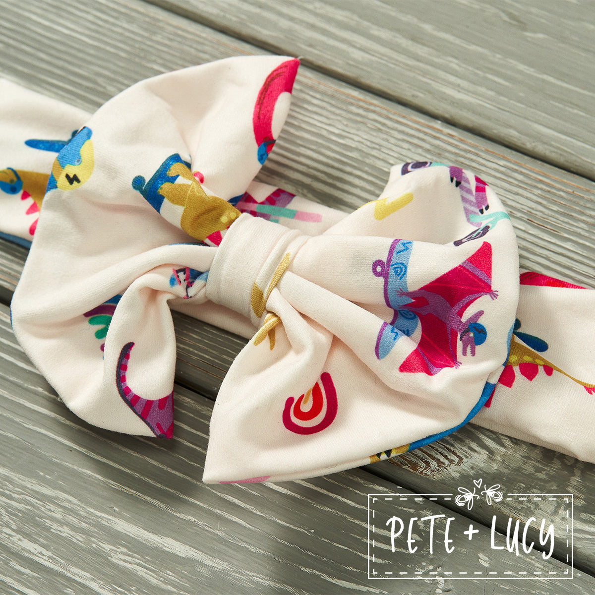 Dino Party: Bow Headband