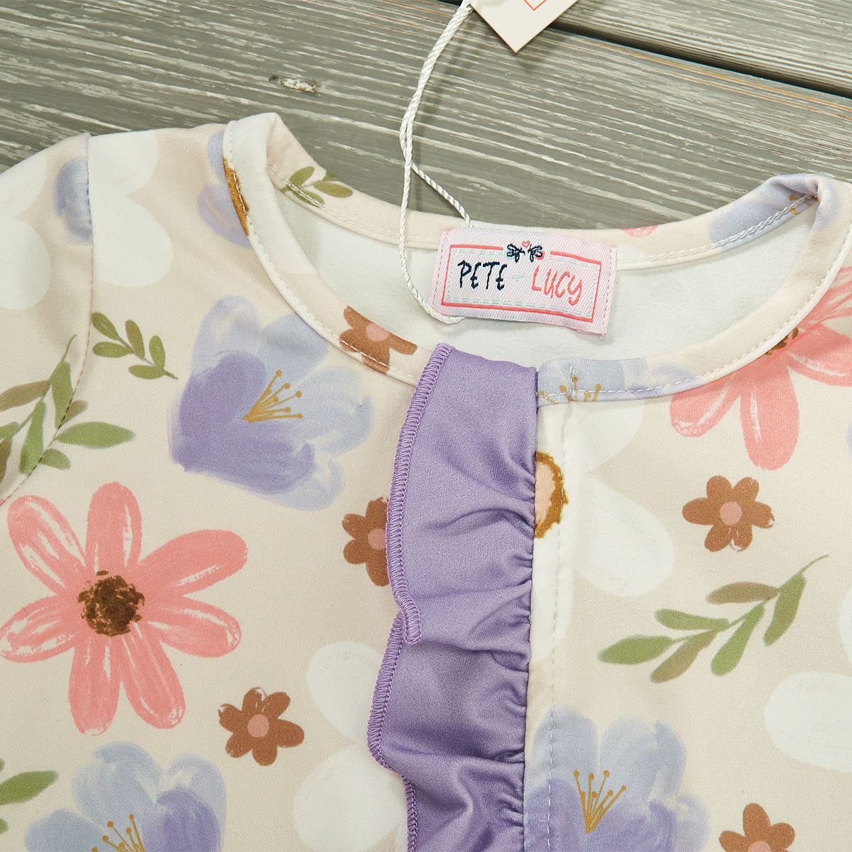 Emma - Zip-Up Infant Romper