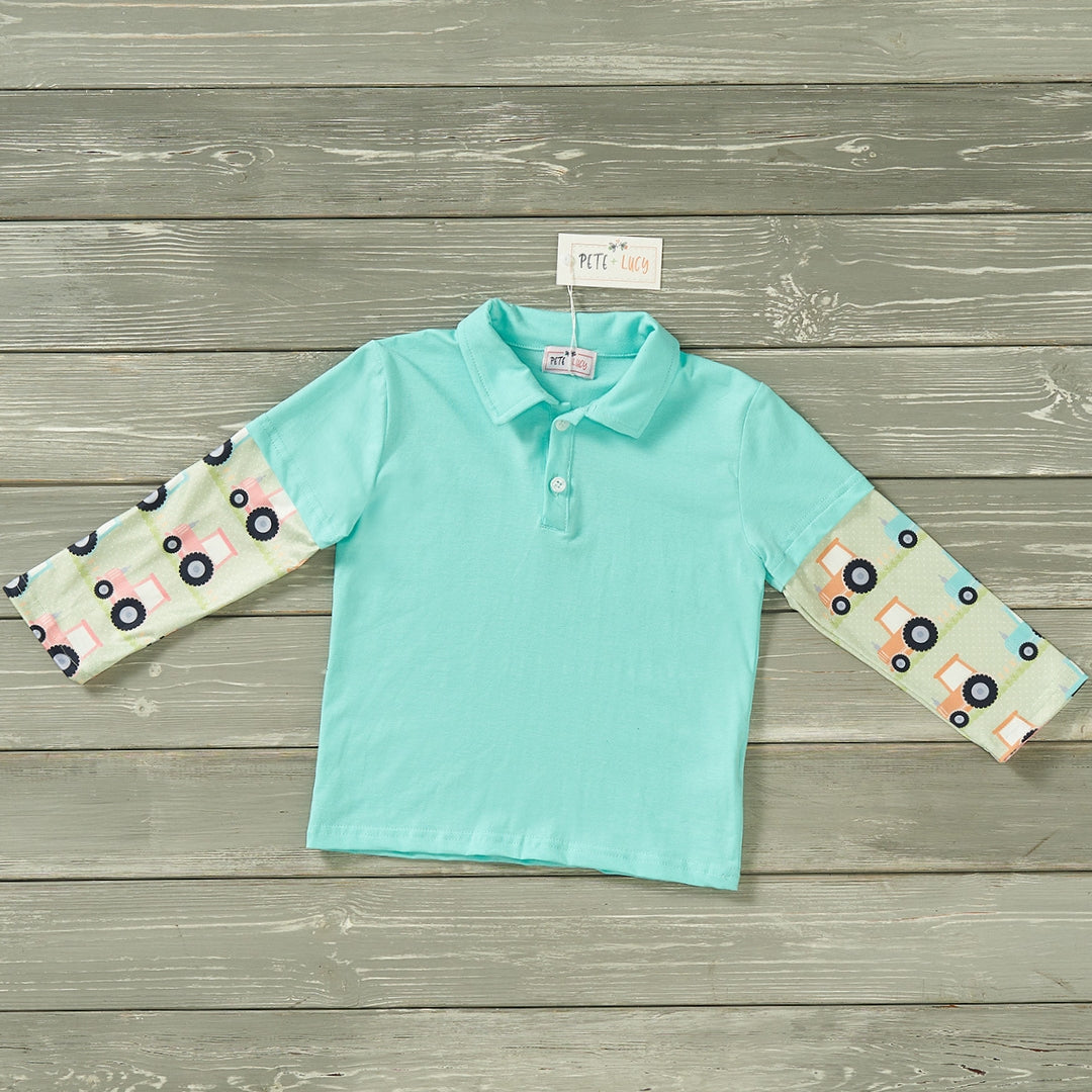 Fun on the Farm - Boy Top