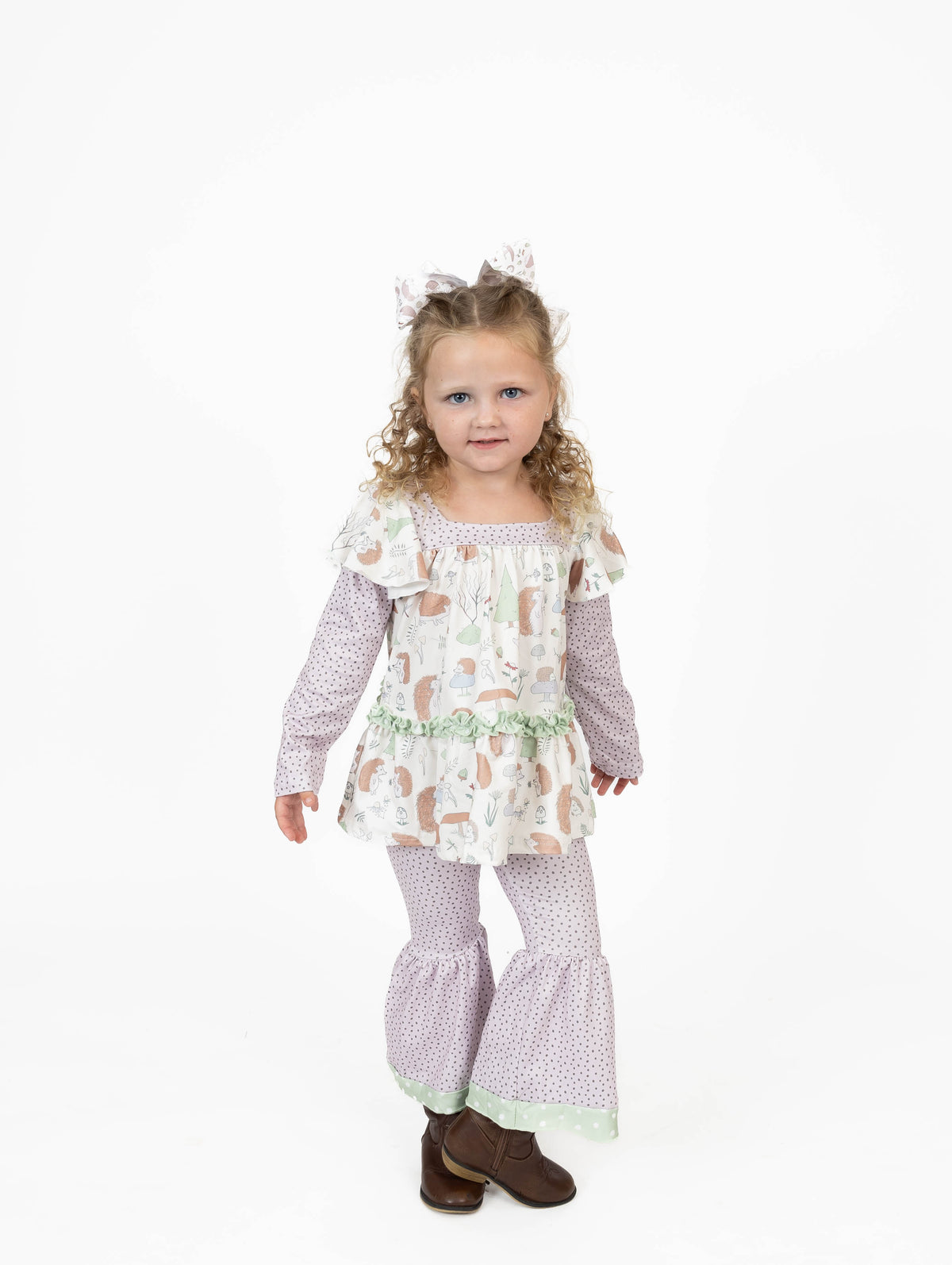 Happy Hedgehogs + Boys - Pant Set
