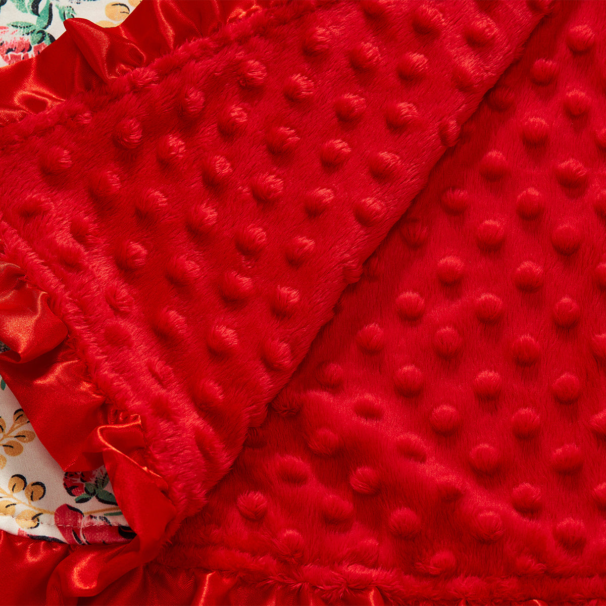 Harvest Blooms - Minky Blanket