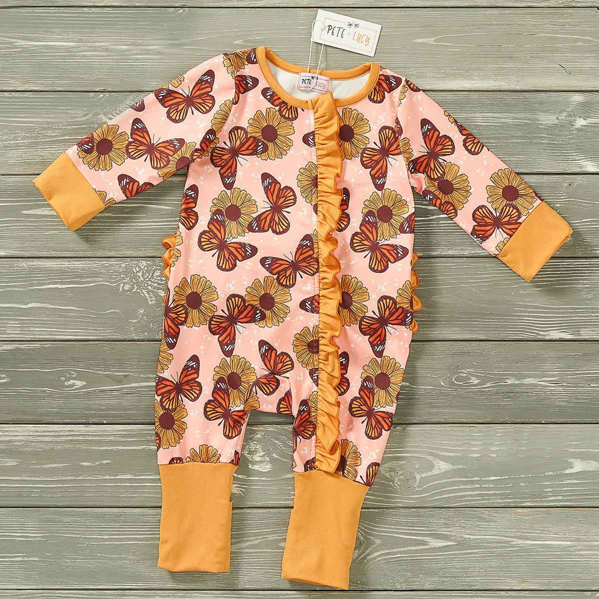 Jocelyn - Girl Zip-Up Romper