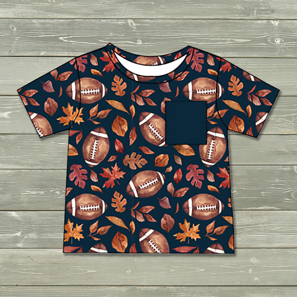 Leafy Field Legends: Boy Top (short sleeves)