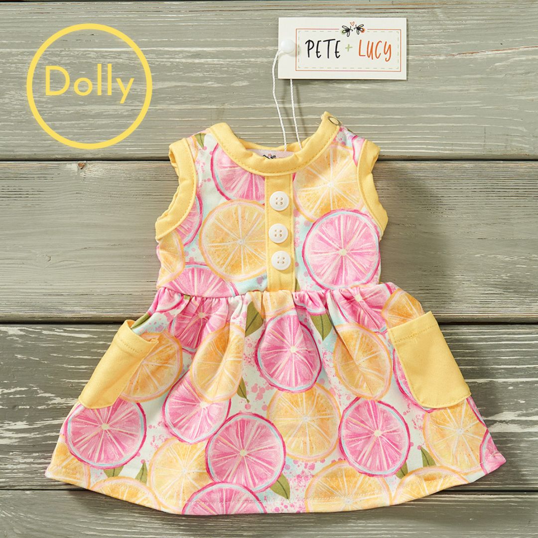 Lemon Burst - Dolly Dress
