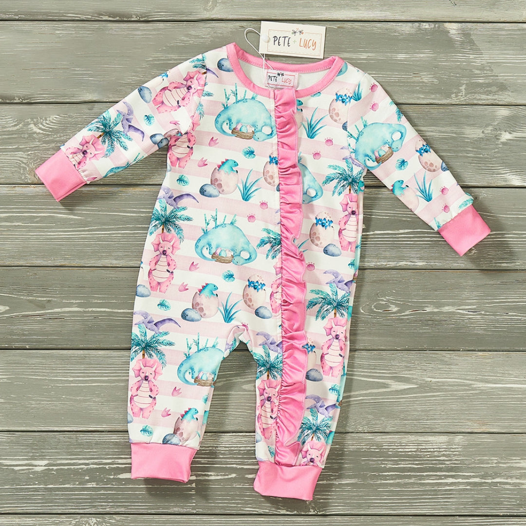 Mia - Zip-Up Infant Romper