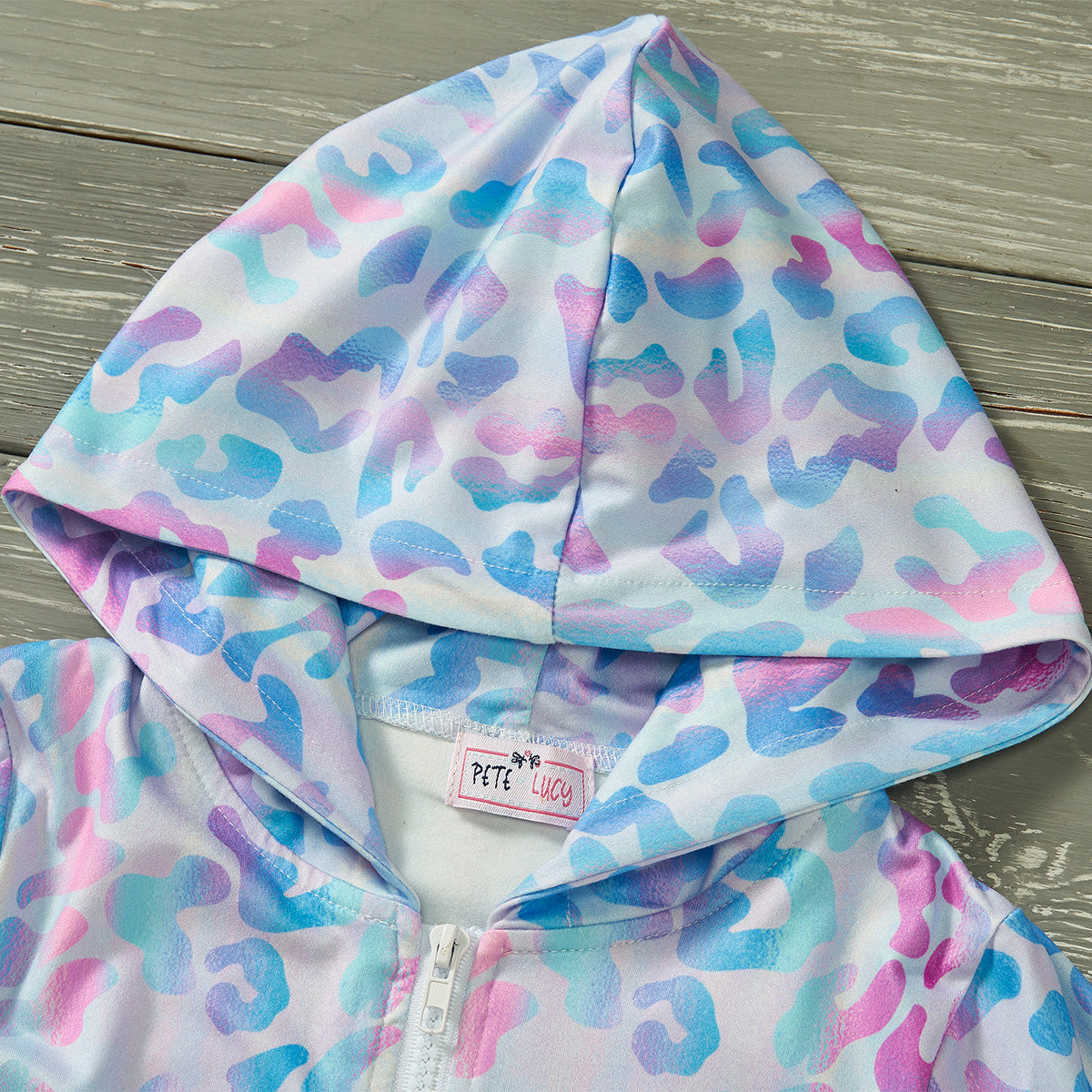 Mom + Me Hoodie- Iridescent Leopard (Kid&#39;s)