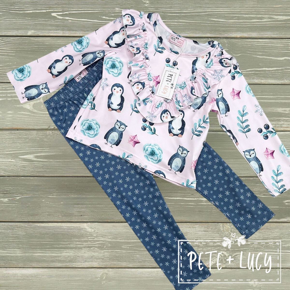 Penguin and Friends - Pant Set