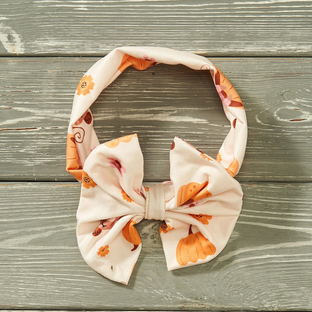 Pumpkin Patch Pals - Bow Headband