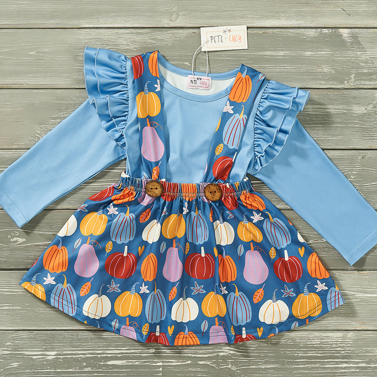 Pumpkin Spice Pals - Skirt Set