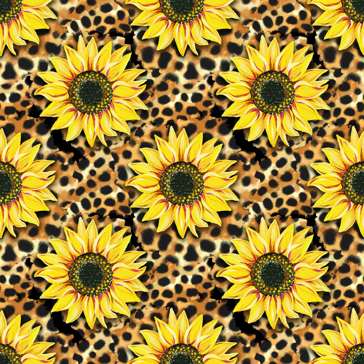 Sunflower Safari - Minky Blanket