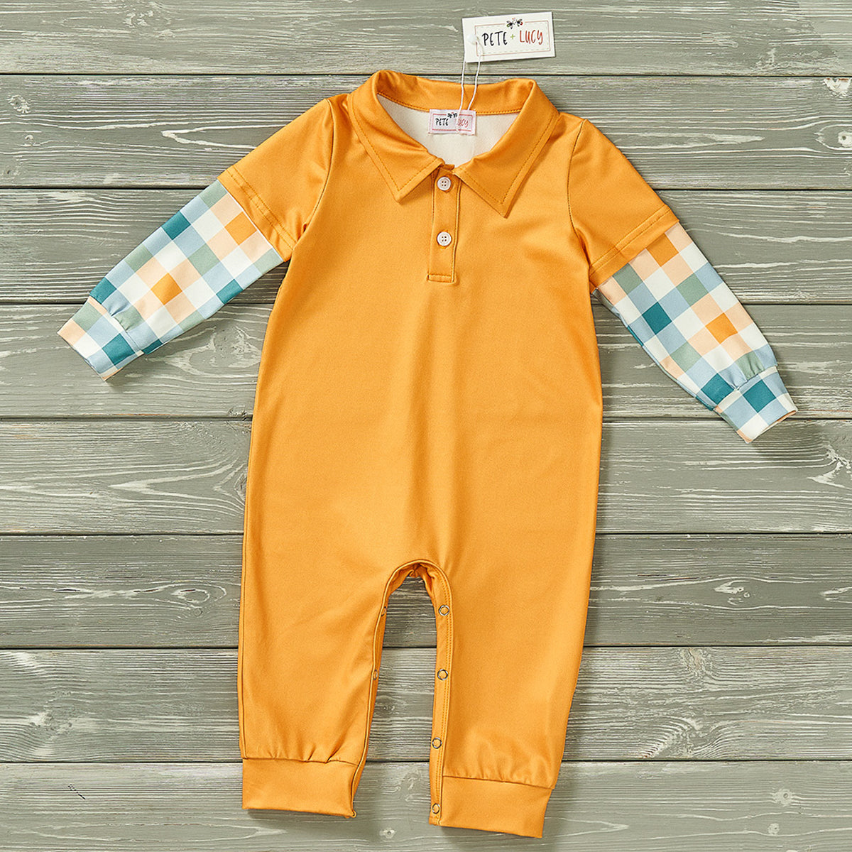 Sunny Petals - Boy Infant Romper