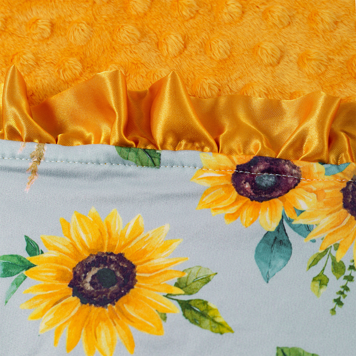 Sunny Petals - Minky Blanket