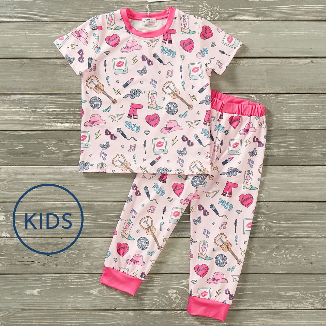 Swiftly Chic - Kid’s Loungewear Set