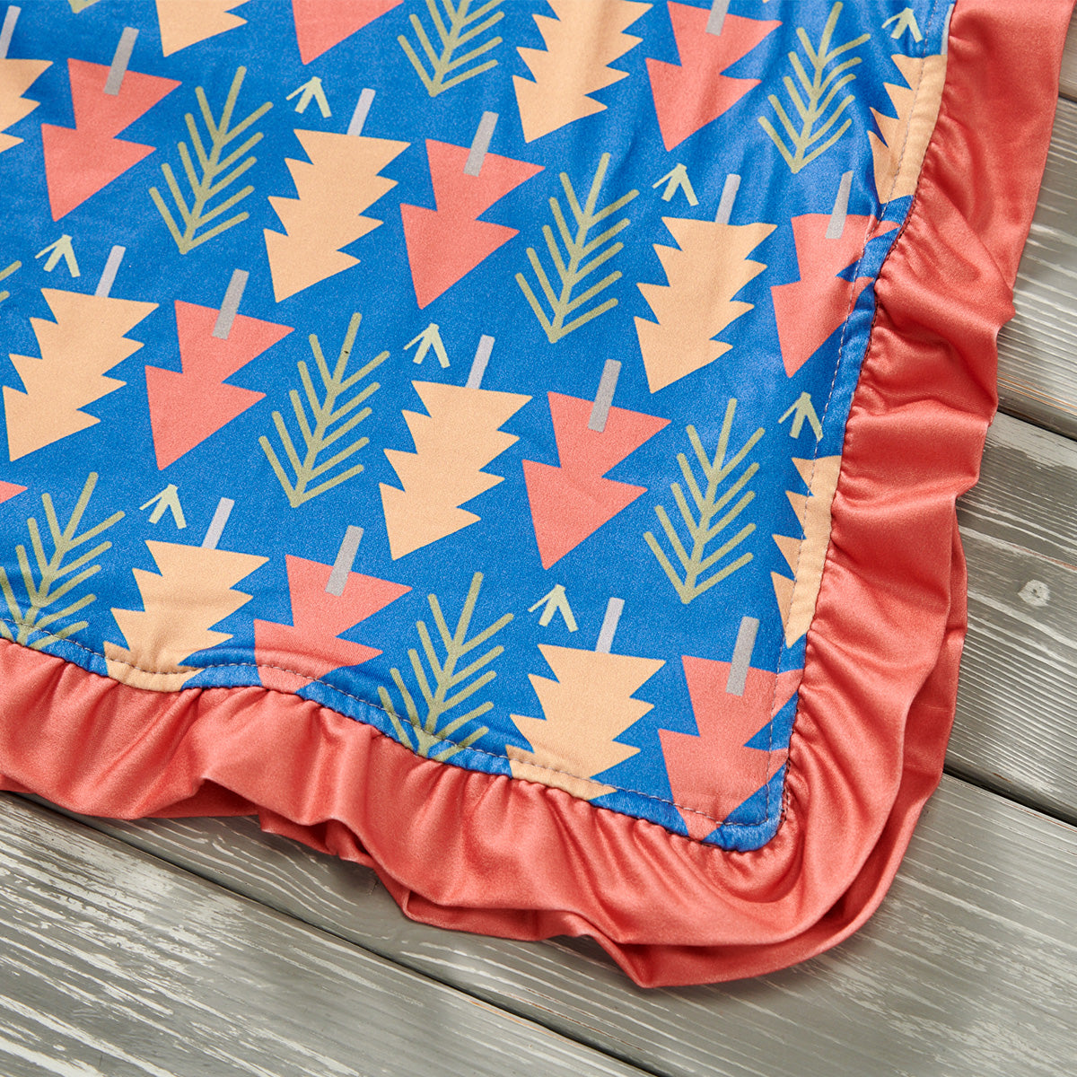 Vacation In Forest - Minky Blanket