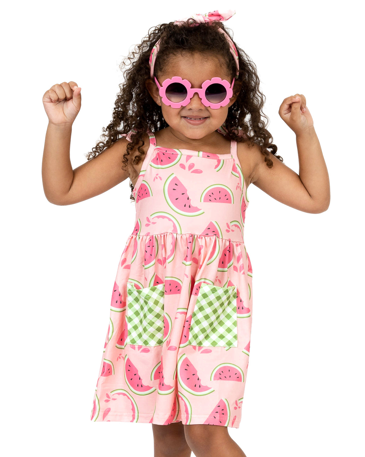 Watermelon Picnic Girl Dress Pete + Lucy Wholesale