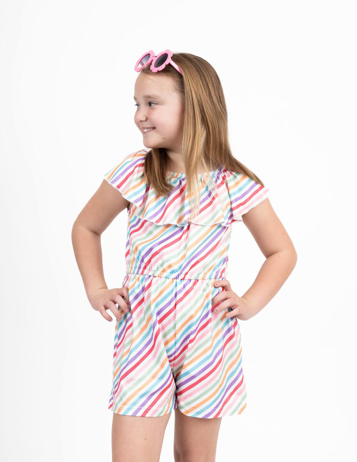 Simply Stripe - Girl Jumpsuit