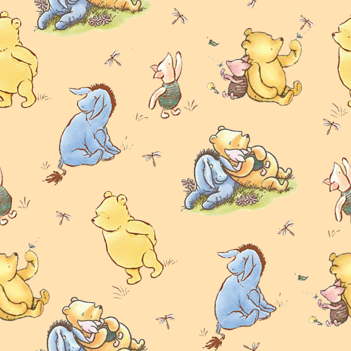 Silly Old Bear - Minky Blanket