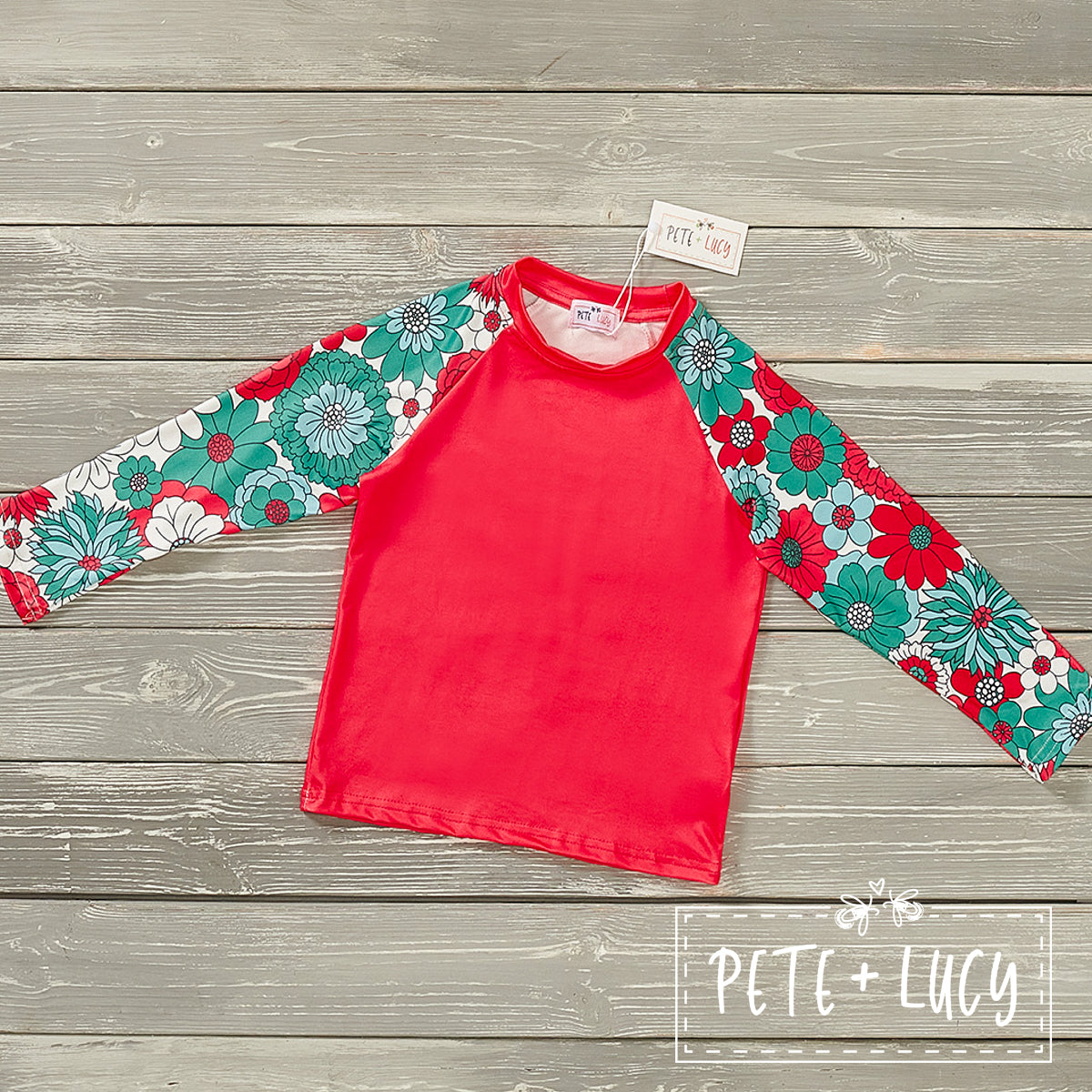 Bunches of Flowers- Boy&#39;s Shirt- Long Sleeve