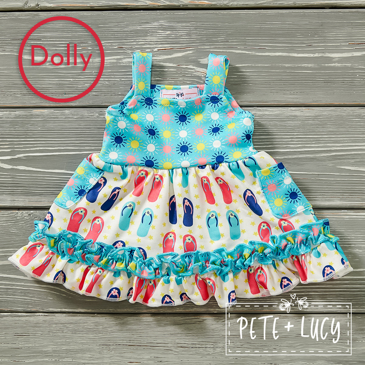 Sand Slippers - Dolly Dress