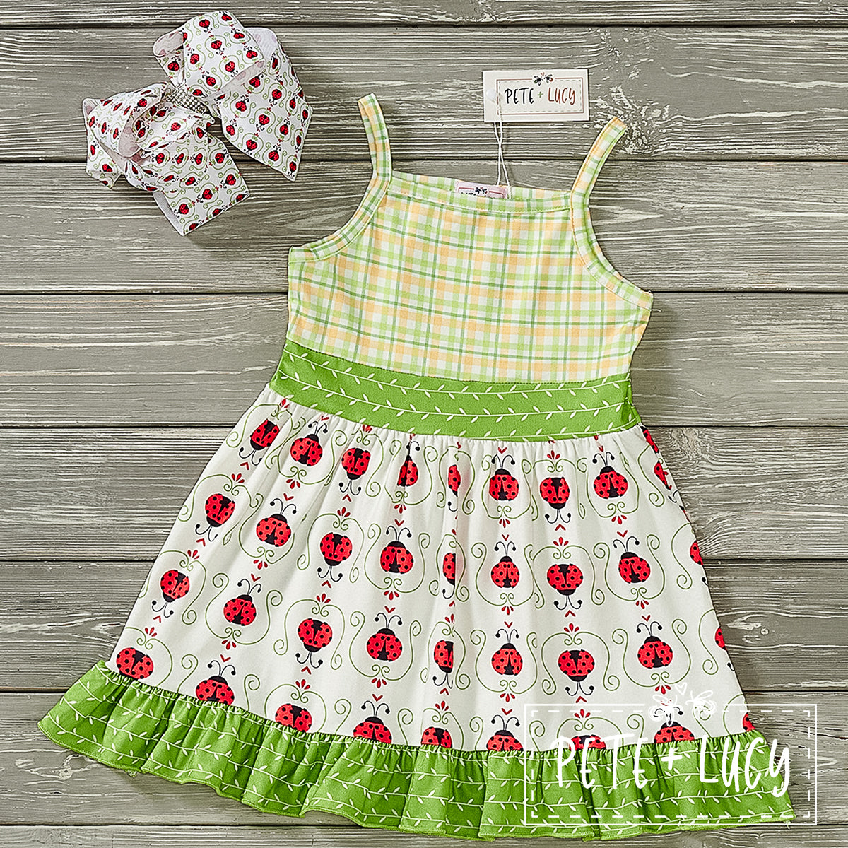 April 3rd WW: Lucky Ladybug - Girl Dress