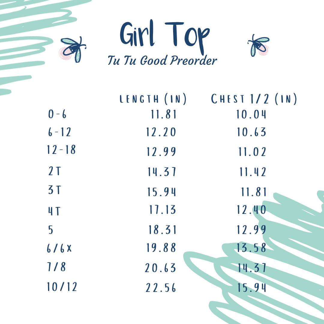 Tu tu Good: Besties Girl Top
