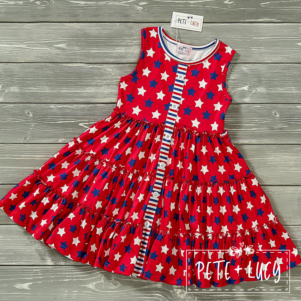 Home of the Brave: Girl Dress