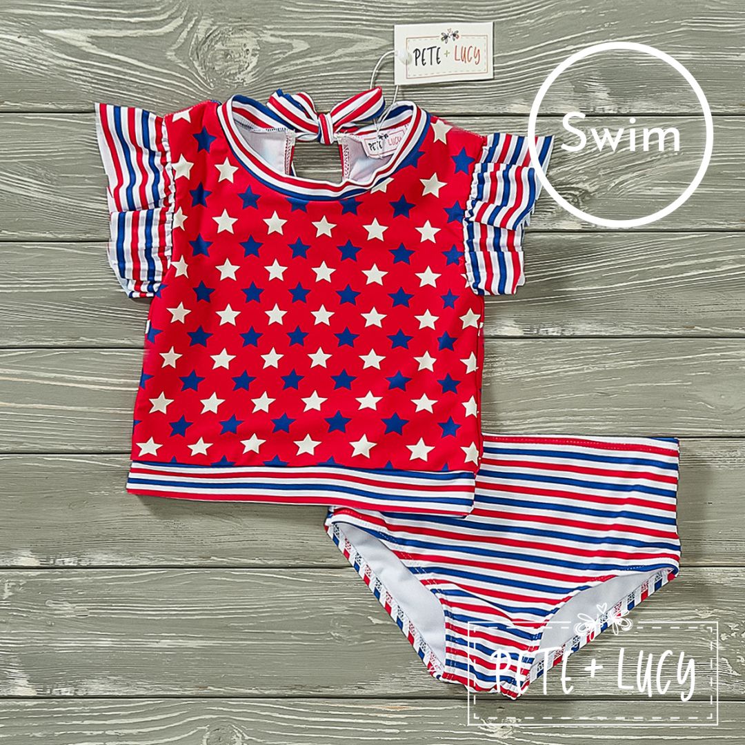 Home of the Brave: Girl&#39;s Swim - Two Piece