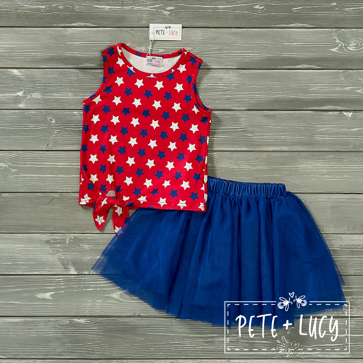Home of the Brave: Tulle Skirt Set