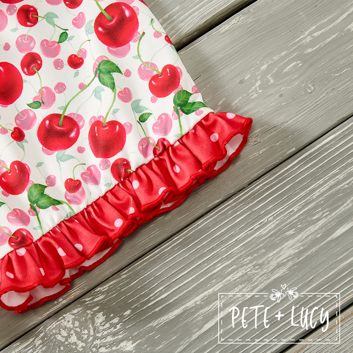Loungewear: Cherry On Top - Short Sleeve