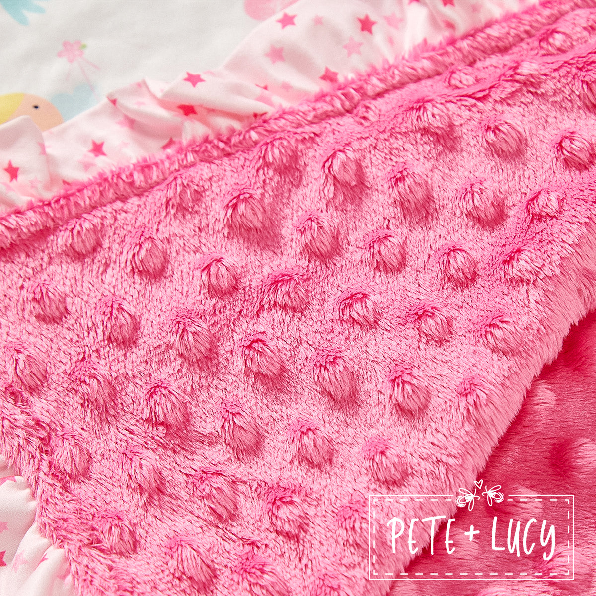 March 27th WW: Garden Fairy - Minky Blanket