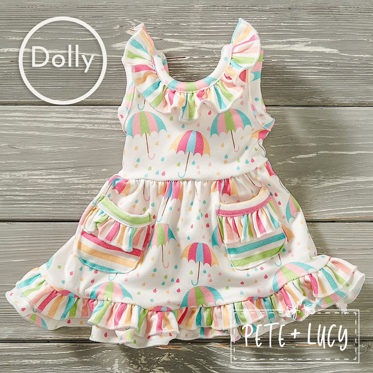 March 20th WW: Rainbow Rain - Dolly Dress