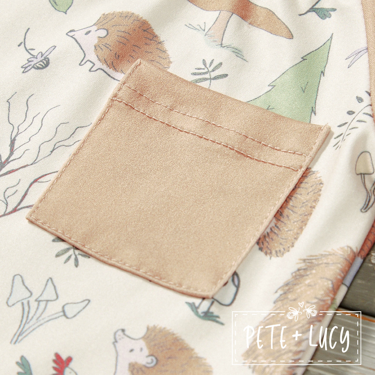 Happy Hedgehogs + Boys - Boy Infant Romper