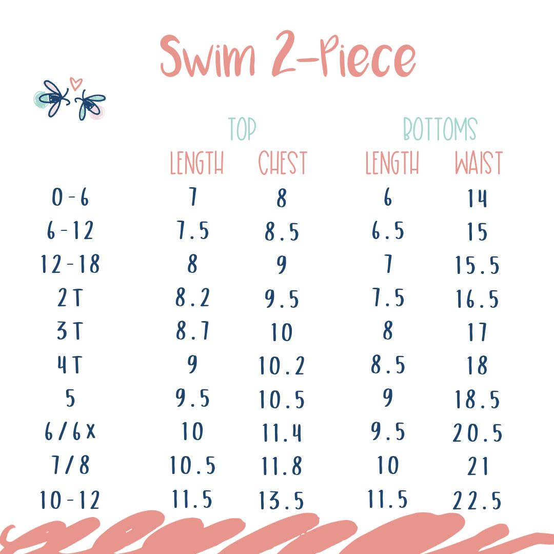 Flutter Away: Girl&#39;s Swim - Two Piece