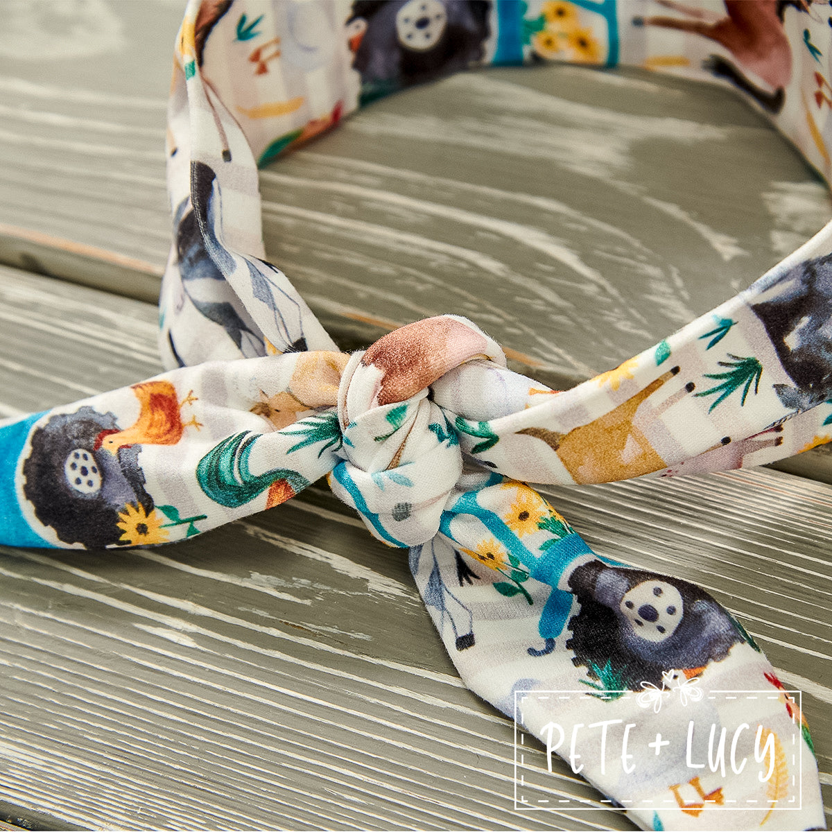 Down on the Farm: Tie Headband